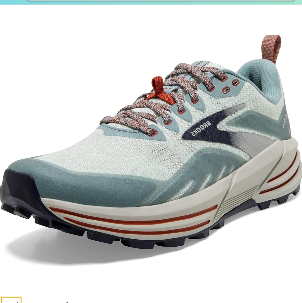 Brooks Cascadia 16 Running Shoes Women's Size 9.5 Blue and Grey